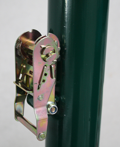 JUEGO POSTES PÁDEL METÁLICOS Ø 80MM FIJOS