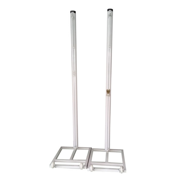 JUEGO POSTES VOLEIBOL TRASLADABLES ALUMINIO Ø 90MM