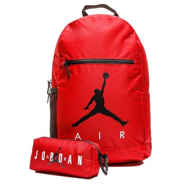mochila nike jordan air con estuche rojo MOCHILA NIKE JORDAN AIR CON ESTUCHE