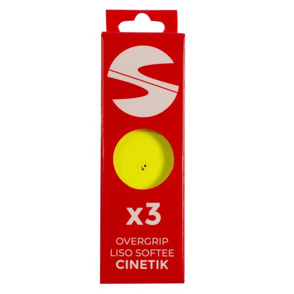 PACK 3 OVERGRIPS LISOS SOFTEE CINETIK