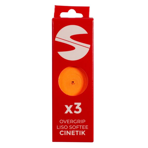 PACK 3 OVERGRIPS LISOS SOFTEE CINETIK