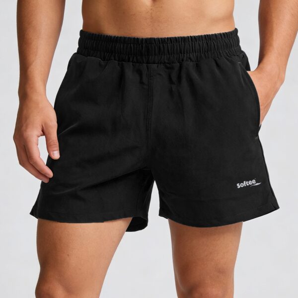 pantalón corto softee boom negro PANTALÓN CORTO SOFTEE BOOM
