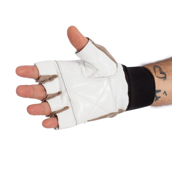 par de guantes spandex blanco 1 PAR DE GUANTES SPANDEX