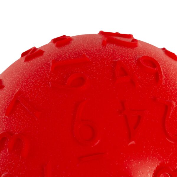 pelota sensorial softee numbers 220 mm rojo PELOTA SENSORIAL SOFTEE NUMBERS