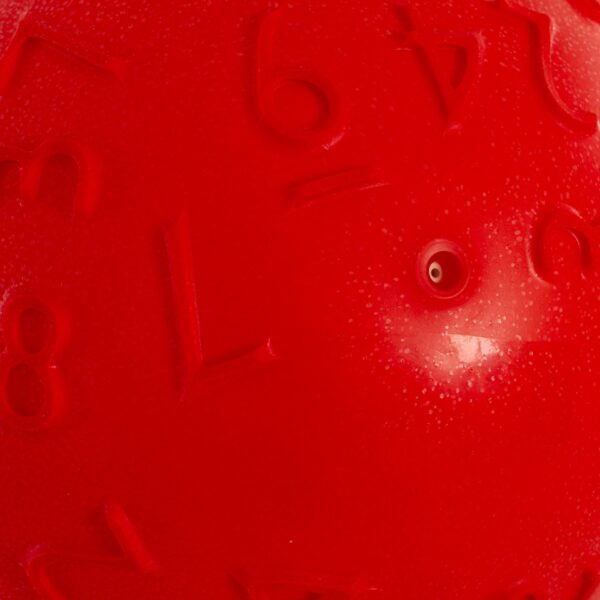 pelota sensorial softee numbers 220 mm rojo 1 PELOTA SENSORIAL SOFTEE NUMBERS