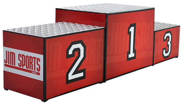 PODIUM WINNERS 3 PIEZAS