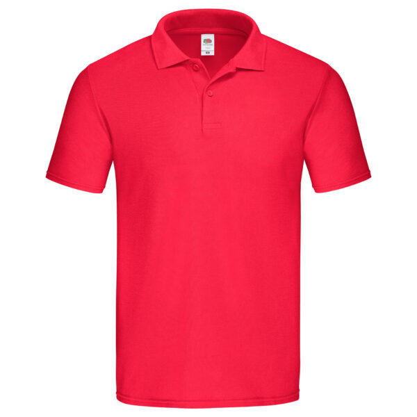 polo fruit of the loom original adulto rojo POLO FRUIT OF THE LOOM ORIGINAL ADULTO
