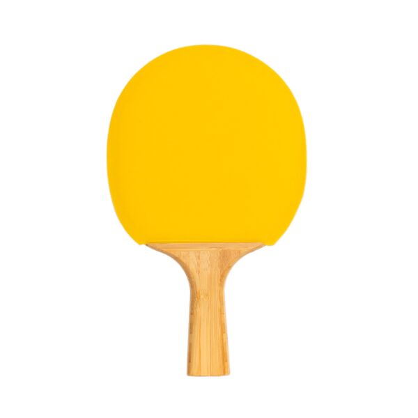 raqueta de tenis de mesa bambú amarillo RAQUETA DE TENIS DE MESA BAMBÚ