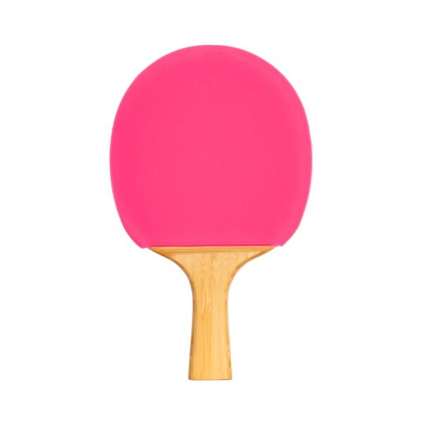 raqueta de tenis de mesa bambú rosa RAQUETA DE TENIS DE MESA BAMBÚ