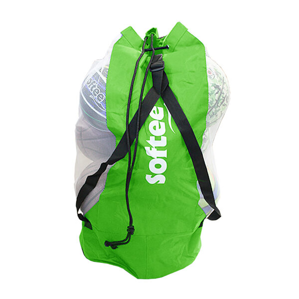 saco portabalones softee verde SACO PORTABALONES SOFTEE