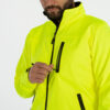 softshell jacket softee regis hombre amarillo flúor SOFTSHELL JACKET SOFTEE REGIS HOMBRE