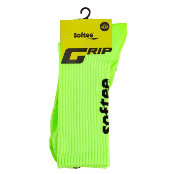 calcetines softee grip pro amarillo flúor 1 CALCETINES SOFTEE GRIP PRO