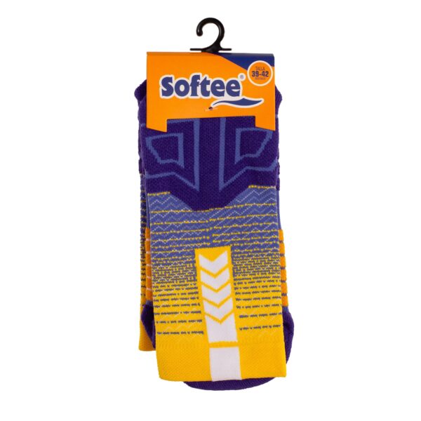 calcetines softee los ángeles violeta amarillo 1 CALCETINES SOFTEE LOS ÁNGELES