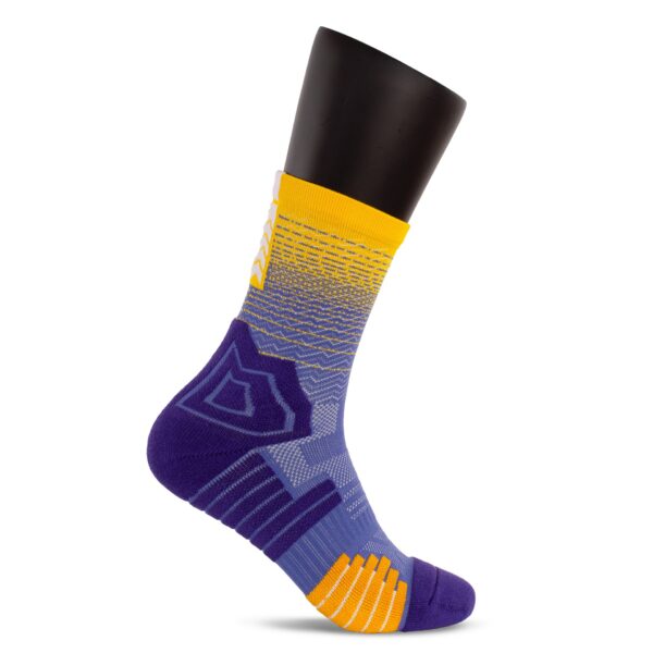 calcetines softee los ángeles violeta amarillo 4 CALCETINES SOFTEE LOS ÁNGELES