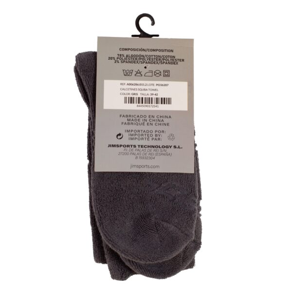 calcetines squba towel gris 7 CALCETINES SQUBA TOWEL