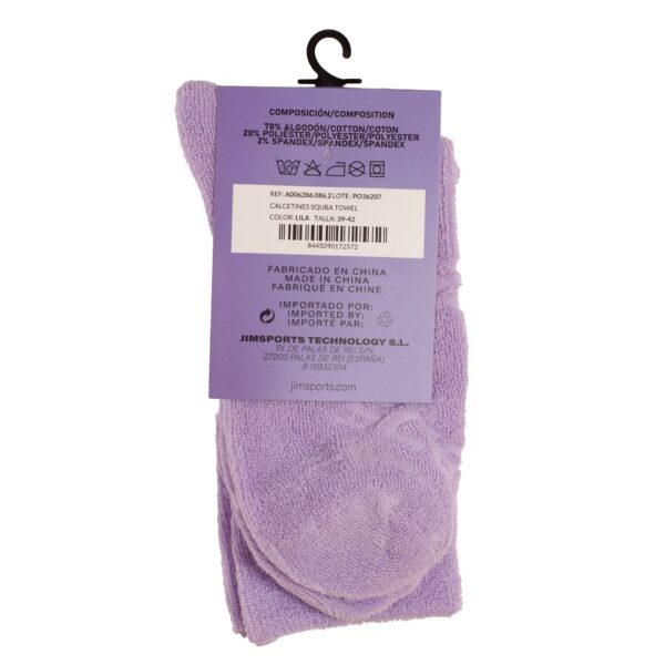 calcetines squba towel lila 2 CALCETINES SQUBA TOWEL