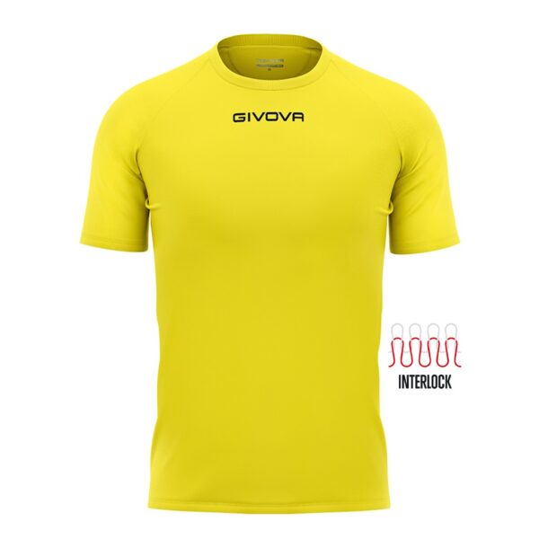 camiseta givova capo amarillo CAMISETA GIVOVA CAPO