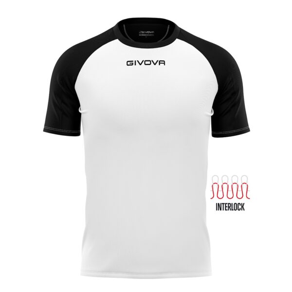 camiseta givova capo blanco negro CAMISETA GIVOVA CAPO