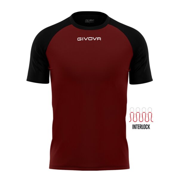 camiseta givova capo granate negro 3 CAMISETA GIVOVA CAPO