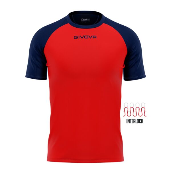 camiseta givova capo rojo marino 1 CAMISETA GIVOVA CAPO