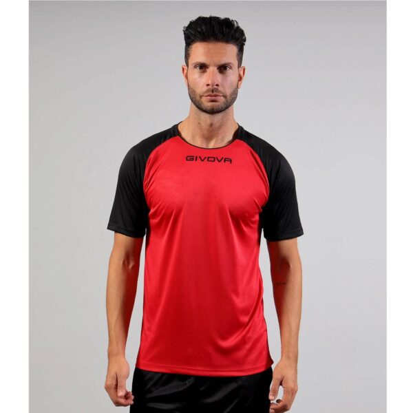 camiseta givova capo rojo negro CAMISETA GIVOVA CAPO