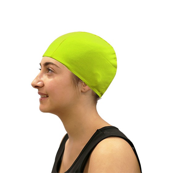 gorro natación poliéster softee senior amarillo flúor GORRO NATACIÓN POLIÉSTER SOFTEE SENIOR