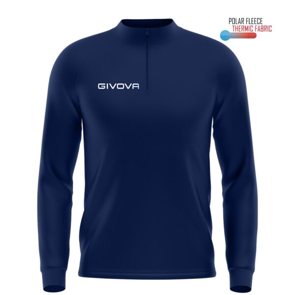 SUDADERA GIVOVA TECNICA 500 MEDIA CREMALLERA