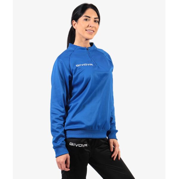 SUDADERA GIVOVA TECNICA 500 MEDIA CREMALLERA