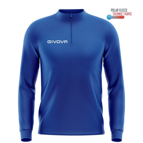 SUDADERA GIVOVA TECNICA 500 MEDIA CREMALLERA