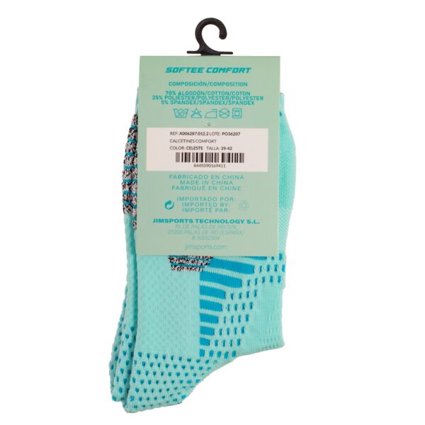 calcetines softee comfort azul celeste 2 CALCETINES SOFTEE COMFORT