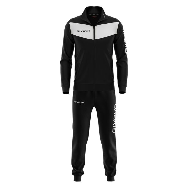 chándal givova visa negro blanco 1 CHÁNDAL GIVOVA VISA