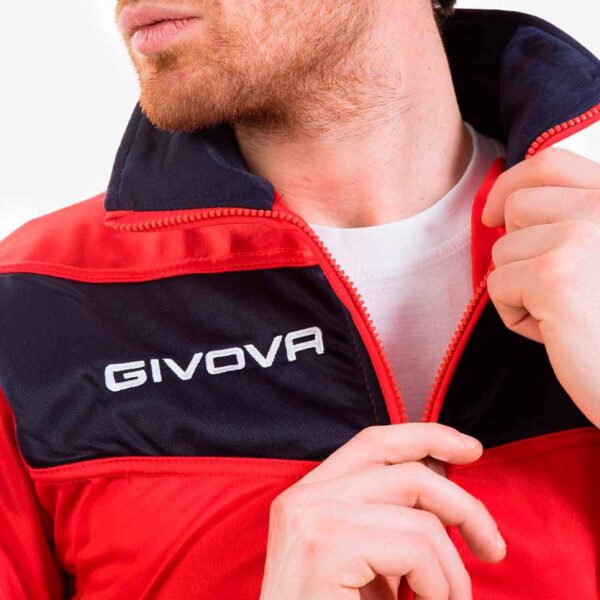 chándal givova visa rojo marino 1 CHÁNDAL GIVOVA VISA