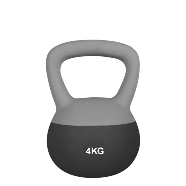 kettlebell soft new 4 kg gris negro KETTLEBELL SOFT NEW