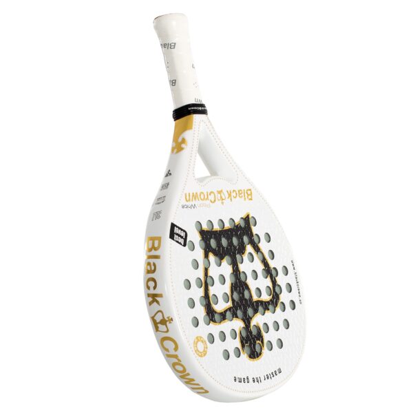 PALA DE PÁDEL BLACK CROWN PITON WHITE