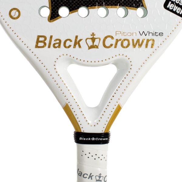 PALA DE PÁDEL BLACK CROWN PITON WHITE