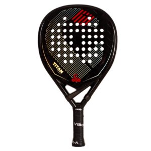 PALA PÁDEL VIBOR-A TITAN 15K BLACK TWILL