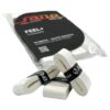 BLISTER DE 12 OVERGRIPS SANE LISOS BLANCOS