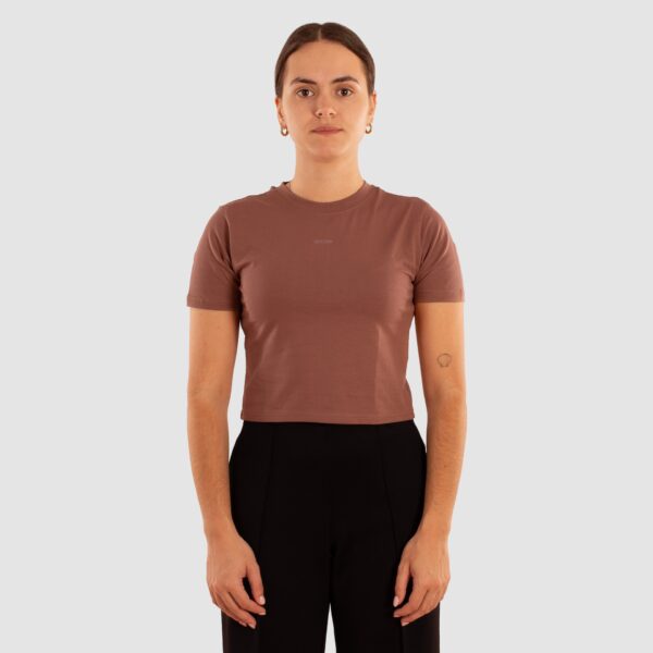 crop top squba aqua marrón CROP TOP SQUBA AQUA