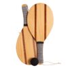 juego de 2 palas de playa madera softee retro 1 JUEGO DE 2 PALAS DE PLAYA MADERA SOFTEE RETRO