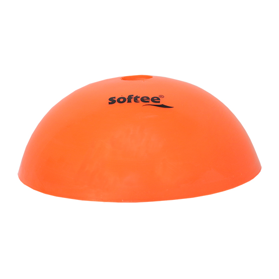 lote de 10 conos redondos softee naranja fluor LOTE DE 10 CONOS REDONDOS SOFTEE