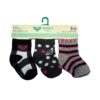 PACK 3 CALCETINES BEBÉ ROXY INSIDE SPARK LOGO 66092T