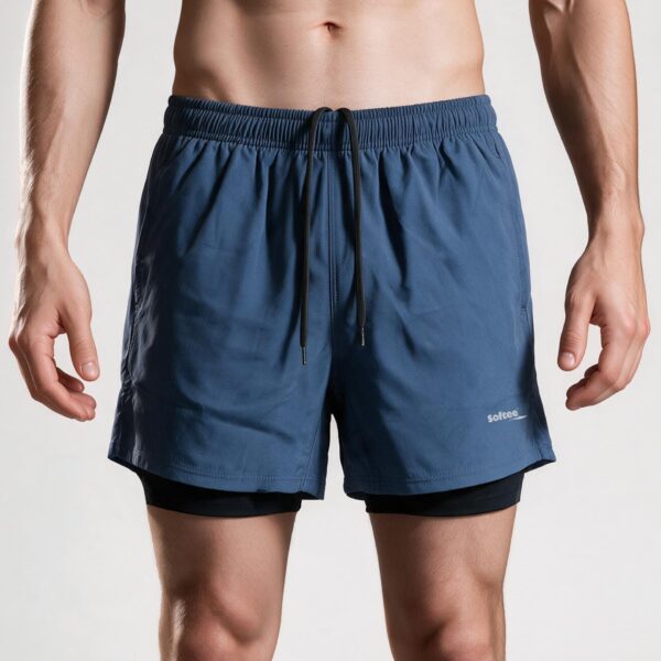 pantalón corto softee discover azul PANTALÓN CORTO SOFTEE DISCOVER