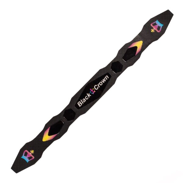 PROTECTOR DE PALA DE PÁDEL BLACK CROWN VIBRANIUM NEGRO