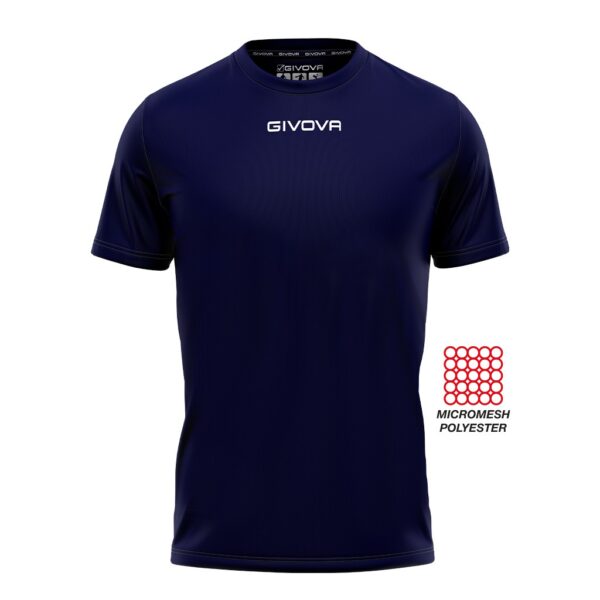 CAMISETA GIVOVA ONE MICROPERFORADA