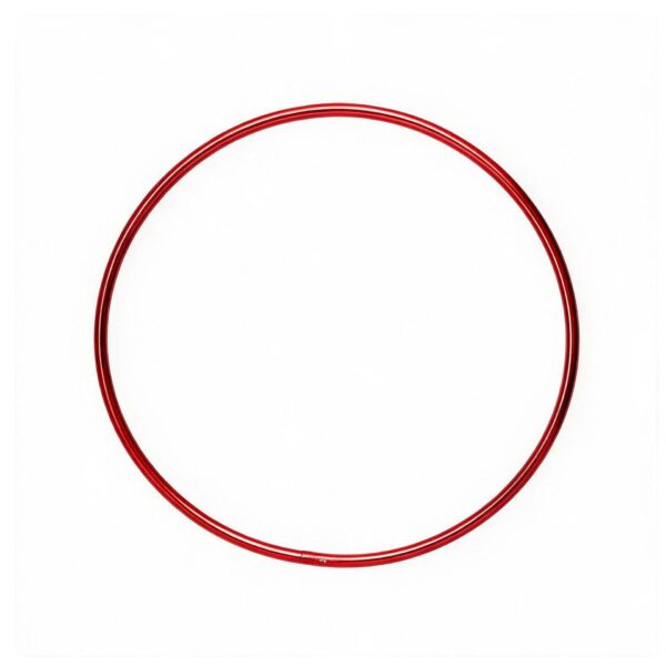 hula hoop shine rojo 75 cm HULA HOOP SHINE