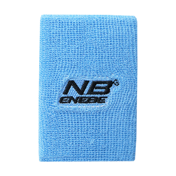 muñequera ancha enebe azul flúor MUÑEQUERA ANCHA ENEBE