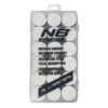 pack de 18 overgrips lisos enebe blanco PACK DE 18 OVERGRIPS LISOS ENEBE