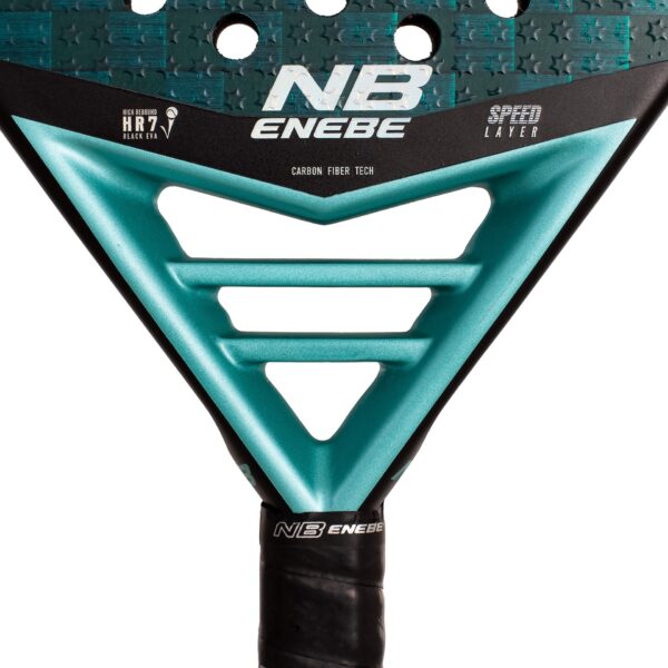 PALA DE PÁDEL ENEBE MUSTANG ESMERALD 15K