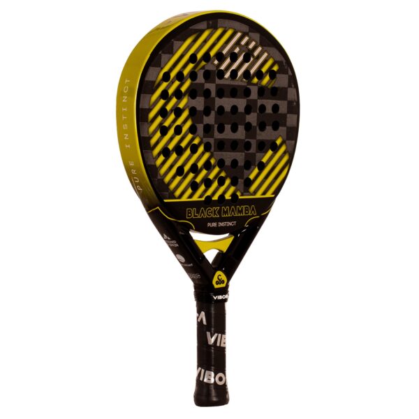 pala de pádel vibor-a black mamba evo pro black 2 PALA DE PÁDEL VIBOR-A BLACK MAMBA EVO PRO BLACK