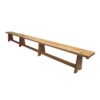 banco sueco de madera 3mts 1 BANCO SUECO DE MADERA 3MTS